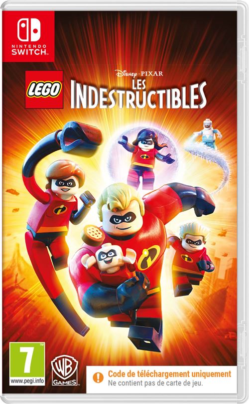 LEGO Les Indestructibles Code in a Box Nintendo Switch État correct - Koch Media reconditionné disponible sur Fnac