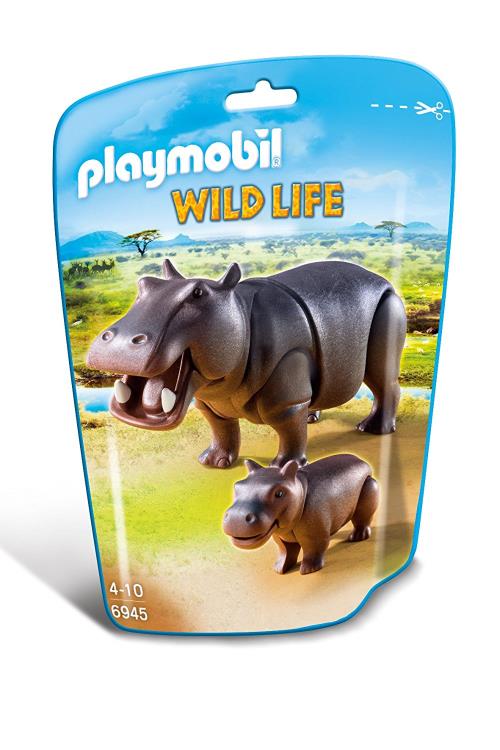 PLAYMOBIL 6945 Hippopotame et son Petit État correct - Playmobil reconditionné disponible sur Fnac