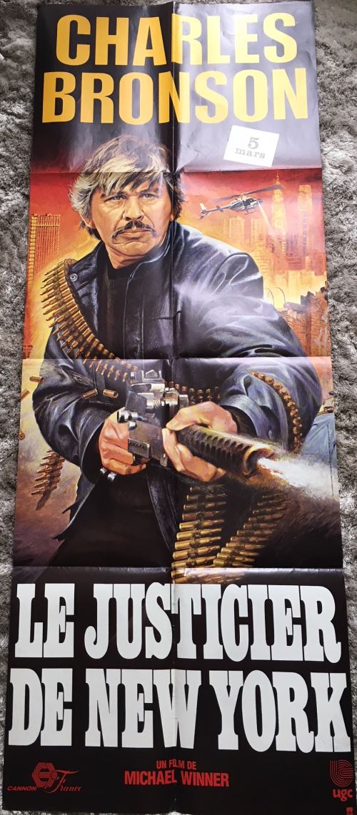 Le Justicier De New York - AFFICHE CINEMA ORIGINALE État correct - N/A reconditionné disponible sur Fnac