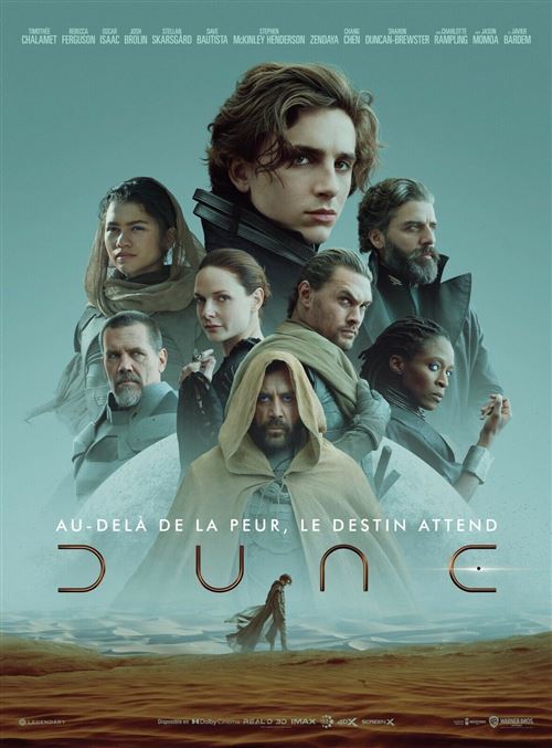 Affiche de Cinéma Originale - Dune - 2021 - Rebecca Ferguson - 116x158cm État correct - N/A reconditionné disponible sur Fnac