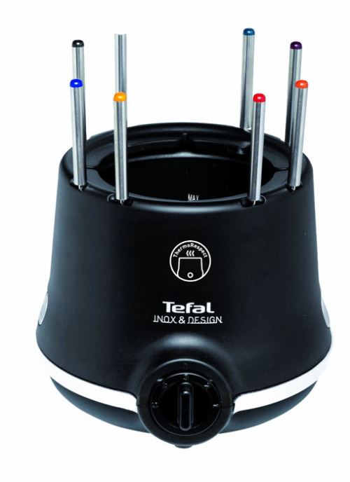 Tefal Inox & Design EF256812 - Fondue - 800 Watt - noir/inox État correct - SEB reconditionné disponible sur Fnac