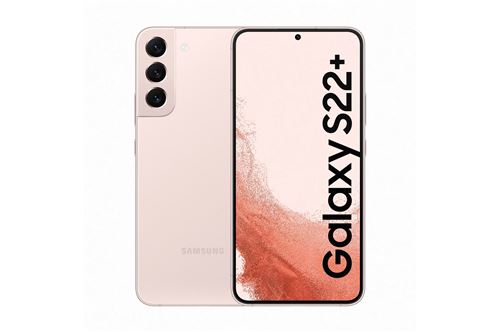 Smartphone Samsung Galaxy S22+ 6.6"" Double SIM 5G 8 Go RAM 256 Go Rose État correct - Samsung reconditionné disponible sur Fnac