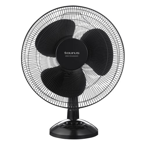 Ventilateur de Table Greco 16 Elegance Noir État correct - Taurus reconditionné disponible sur Fnac