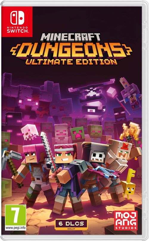 Minecraft Dungeons Ultimate Edition Nintendo Switch État correct - Nintendo reconditionné disponible sur Fnac