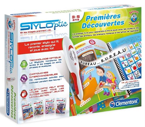 Clementoni - stylo'ptic premières découvertes 3-5 ans État correct - Clementoni reconditionné disponible sur Fnac