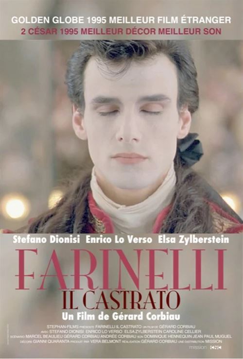 Acheter Affiche de Cinéma Originale - Farinelli - Il Castrato - 1995 - Gérard Corbiau - 40x60cm État correct - 10,99 € Affiche de Cinéma Originale - Farinelli - Il Castrato - 1995 - Gérard Corbiau - 40x60cm État correct - N/A reconditionné disponible sur Fnac