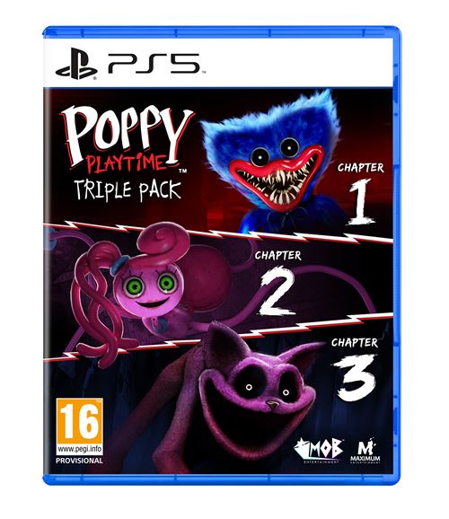 Poppy Playtime Triple Pack PS5 État correct - Just for Games reconditionné disponible sur Fnac