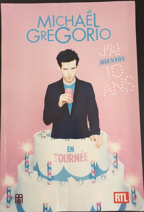 Michaël GREGORIO - 40x60 cm - AFFICHE / POSTER État correct - N/A reconditionné disponible sur Fnac