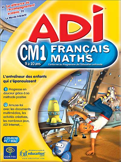 Acheter Adi 5 Français-Maths CM1 État correct - 12,59 € Adi 5 Français-Maths CM1 État correct - Vivendi Games reconditionné disponible sur Fnac