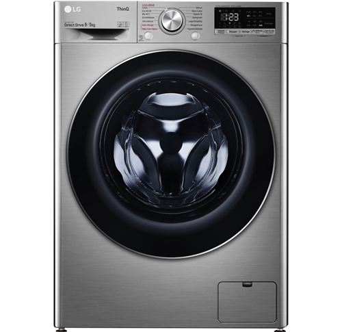 LG - Lave-linge Lavante-séchante 3, F954N42IXRS, Gris, L:60cm, H:85cm, P:56.5cm, Classe énergétique : E - État correct N/A sur Fnac