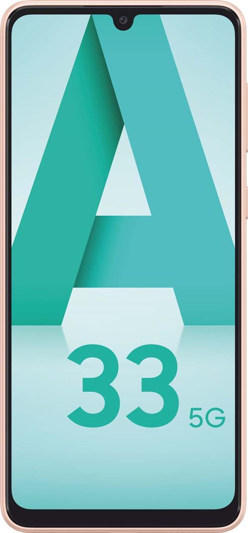 Smartphone Samsung Galaxy A33 6,4"" 5G Double SIM 128 Go Pêche