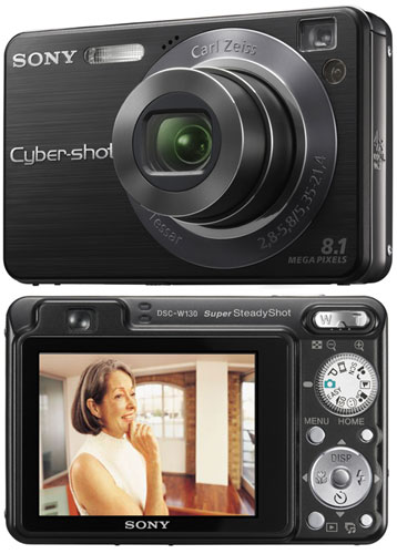 Sony Cyber-shot DSC-W130 Noir État correct - Sony reconditionné disponible sur Fnac