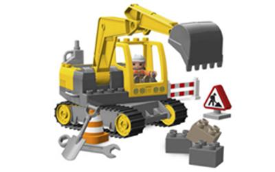 4986 La pelleteuse, Duplo Ville - État correct Lego sur Fnac