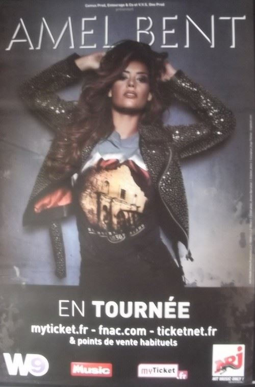 Amel BENT - 40x60 cm - AFFICHE / POSTER État correct - N/A reconditionné disponible sur Fnac