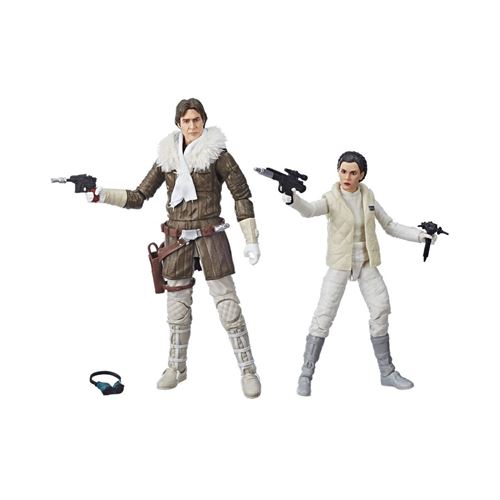 Star Wars Episode V Black Series - Figurines 2018 Leia & Han (Hoth) Convention Exclusive 15 cm État correct - Hasbro reconditionné disponible sur Fnac