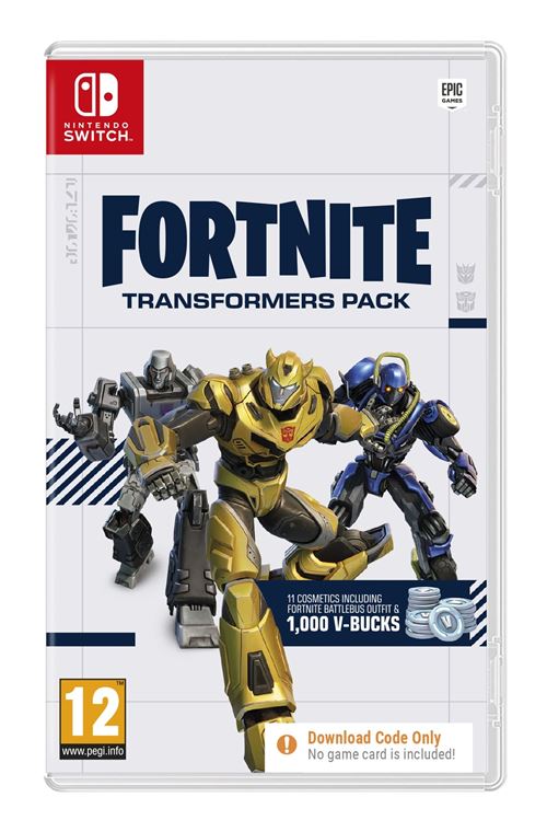 Fortnite Pack Transformers Nintendo Switch État correct - Just for Games reconditionné disponible sur Fnac
