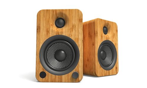 Enceintes actives Hifi Bluetooth Kanto YU4 Bambou Vendues par paire État correct - N/A reconditionné disponible sur Fnac