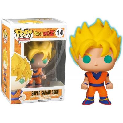 Figurine Dragon Ball Z - Goku Super Saiyan Glow in the Dark Pop 10cm État correct - Funko reconditionné disponible sur Fnac