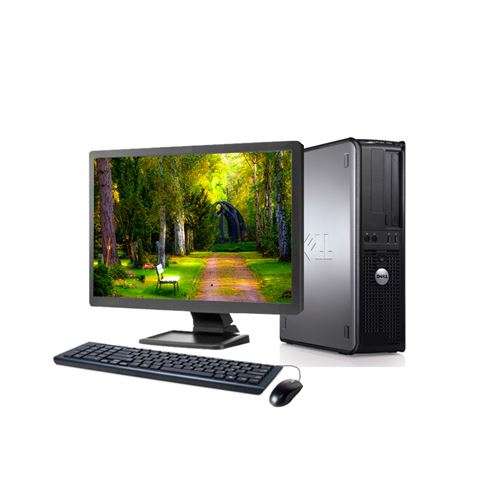 Unité centrale Dell 780 DT - Core 2 Duo - RAM 4Go - HDD 160Go - Windows 7 - Ecran 19 - Reconditionné État correct - N/A reconditionné disponible sur Fnac