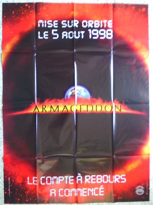 Acheter Armageddon - AFFICHE CINEMA ORIGINALE État correct - 17,99 € Armageddon - AFFICHE CINEMA ORIGINALE État correct - N/A reconditionné disponible sur Fnac