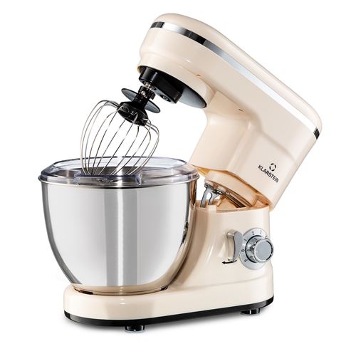 Robot ménager - Klarstein Bella Mini - Robot culinaire - 1200W - 6 vitesses - 4L - Crème État correct - N/A reconditionné disponible sur Fnac