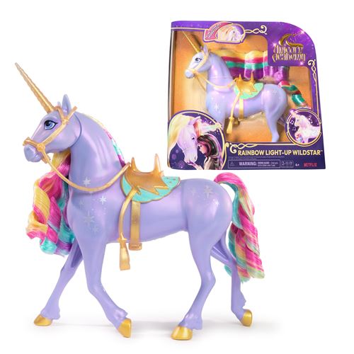 Poussette de poupée Spin master Licorne à fonctions Wildstar Unicorn Academy 28 cm État correct - Spin Master reconditionné disponible sur Fnac