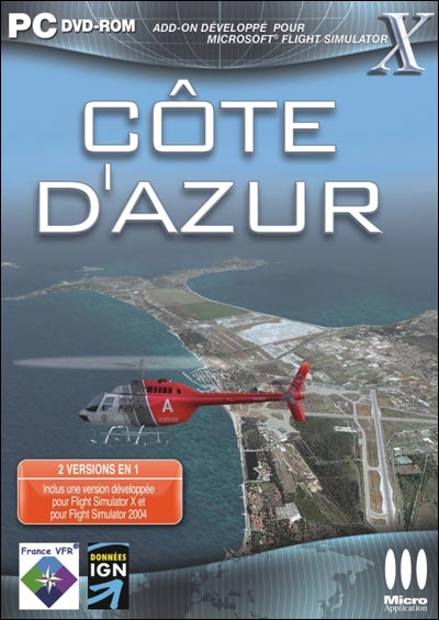 Add-on pour Flight Simulator X : Côte d'Azur État correct - Avanquest reconditionné disponible sur Fnac