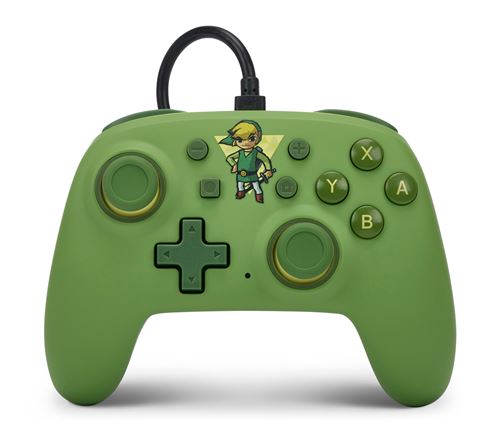Manette filaire PowerA Nano Toon Link pour Nintendo Switch État correct - PowerA reconditionné disponible sur Fnac