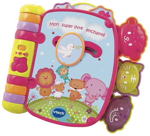 Acheter Vtech Nouveau Super livre enchanté rose État correct - 22,78 € Vtech Nouveau Super livre enchanté rose État correct - VTech reconditionné disponible sur Fnac