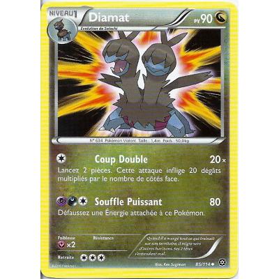 Acheter Carte Pokemon - XY11- Offensive vapeur - Diamat - PV 90 - 85/114 - Peu Commune - VF État correct - 16,00 € Carte Pokemon - XY11- Offensive vapeur - Diamat - PV 90 - 85/114 - Peu Commune - VF État correct - Asmodee reconditionné disponible sur Fnac
