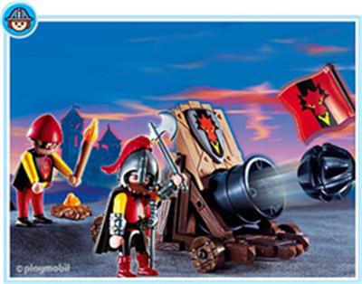 3320 Playmobil Chevaliers gros canon État correct - Playmobil reconditionné disponible sur Fnac