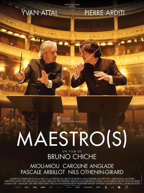 Affiche de Cinéma Originale - Maestro(s) - 2021 - Yvan Attal - 120x160cm État correct - N/A reconditionné disponible sur Fnac