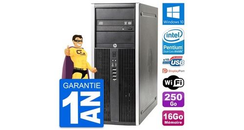 Acheter Pc tour hp elite 8300 intel dual-core g630 ram 16go disque 250go windows 10 wifi État correct - 214,00 € Pc tour hp elite 8300 intel dual-core g630 ram 16go disque 250go windows 10 wifi État correct - N/A reconditionné disponible sur Fnac