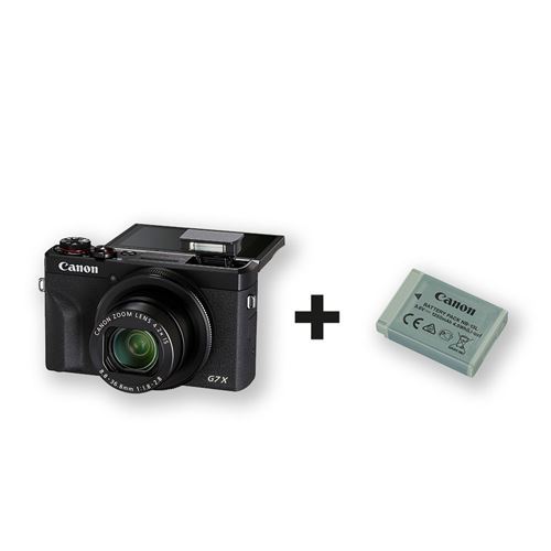 Compact pour Vlogging Canon PowerShot G7X Mark III Noir + 2éme batterie - État correct Canon sur Fnac
