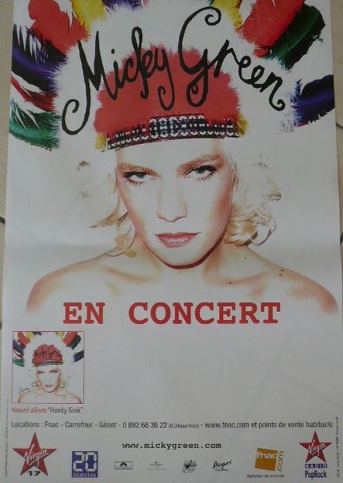 Micky Green - 40x60 cm - AFFICHE / POSTER État correct - N/A reconditionné disponible sur Fnac