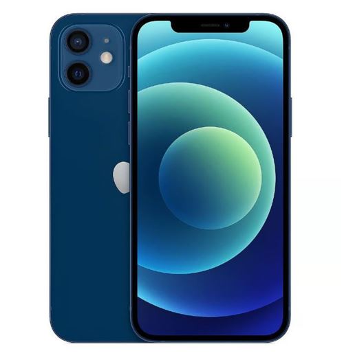 iPhone 12 Mini 5,4 256 Go bleu Reconditionnné avec Batterie neuve État correct - N/A reconditionné disponible sur Fnac