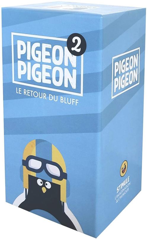 Acheter Jeu d’ambiance Editions Napoleon Pigeon Pigeon 2 État correct - 34,29 € Jeu d’ambiance Editions Napoleon Pigeon Pigeon 2 État correct - Éditions Napoléon reconditionné disponible sur Fnac