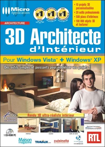 3D Architecte Intérieur État correct - Avanquest reconditionné disponible sur Fnac