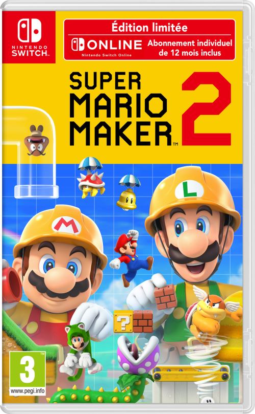 Super Mario Maker 2 Edition Limitée Nintendo Switch État correct - Nintendo reconditionné disponible sur Fnac