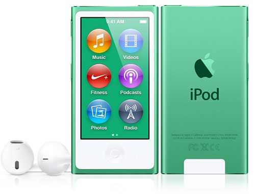 Apple iPod Nano VII 16 Go Green - Vert État correct - Apple reconditionné disponible sur Fnac