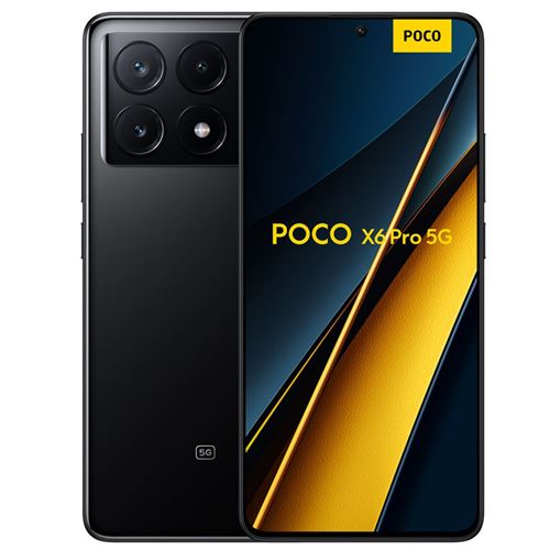 Smartphone Xiaomi Poco X6 Pro 5G 6,67'' 12 Go 512 Go Noir État correct - N/A reconditionné disponible sur Fnac