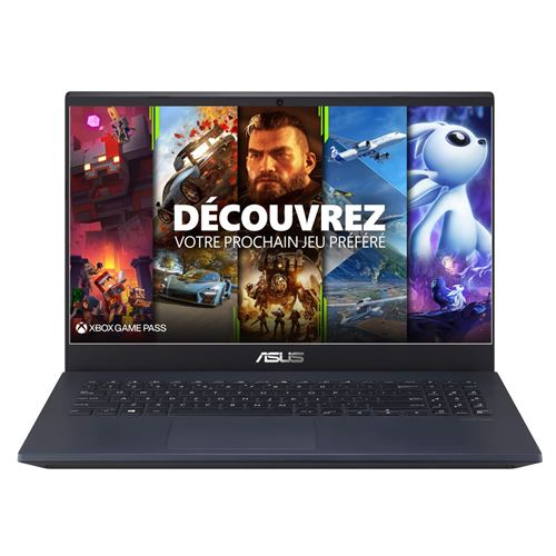 PC Portable Gaming Asus FX571GT-HN961T 15,6"" Intel Core i5 8 Go RAM 512 Go SSD Noir étoile + 1 mois d'abonnement Xbox Game Pass État correct - Asus reconditionné disponible sur Fnac