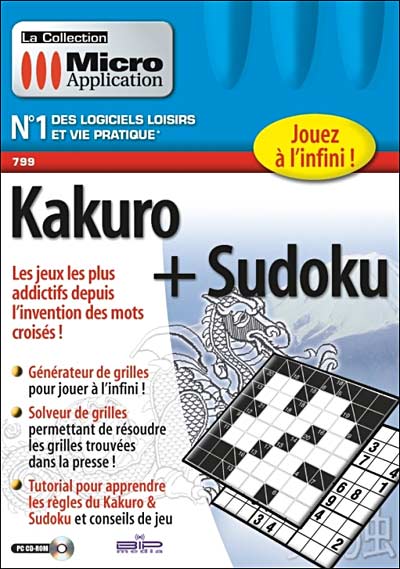 Acheter Kakuro + Sudoku État correct - 13,00 € Kakuro + Sudoku État correct - Avanquest reconditionné disponible sur Fnac