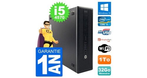 Acheter Pc hp prodesk 600 g1 sff intel i5-4570 ram 32go disque dur 1to windows 10 wifi État correct - 519,00 € Pc hp prodesk 600 g1 sff intel i5-4570 ram 32go disque dur 1to windows 10 wifi État correct - N/A reconditionné disponible sur Fnac