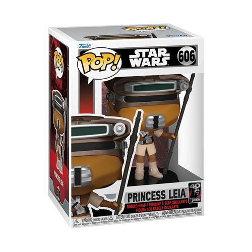 Figurine Funko Pop Star Wars Return of the Jedi 40th Princess Leia État correct - Funko reconditionné disponible sur Fnac