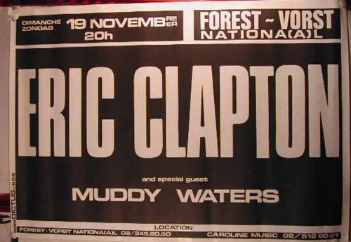 Clapton Eric - 70x100 cm - AFFICHE / POSTER État correct - N/A reconditionné disponible sur Fnac