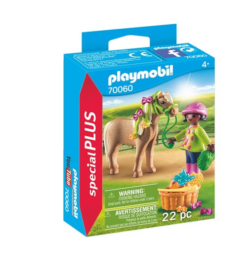 Acheter Playmobil Special Plus 70060 Cavalière avec poney État correct - 16,00 € Playmobil Special Plus 70060 Cavalière avec poney État correct - Playmobil reconditionné disponible sur Fnac
