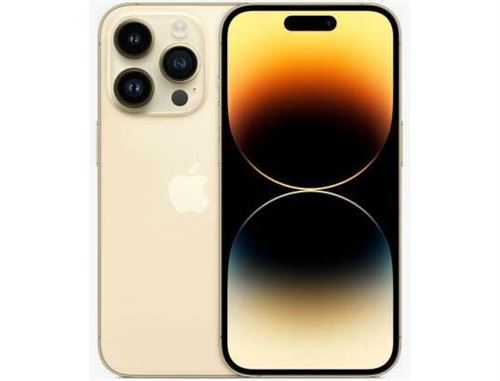 Smartphone Apple iphone 14 pro dore 6.1 pouces stockage 128 Go État correct - N/A reconditionné disponible sur Fnac