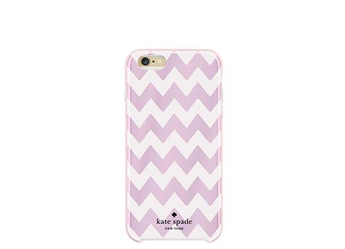 Coque Katespade New York Chevron Rose et Crème pour iPhone 6 et 6s État correct - Kate Spade reconditionné disponible sur Fnac