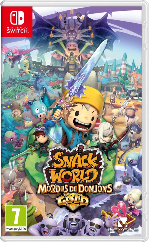 Snack World Mordus de Donjons Edition Gold Nintendo Switch État correct - Nintendo reconditionné disponible sur Fnac